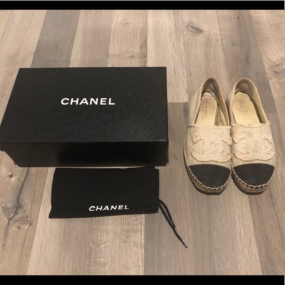 CHANEL Shoes - Chanel espadrilles Flats Shoes